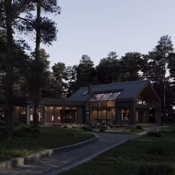 Архитектурный проект | Загородный дом Hi224&SPA.